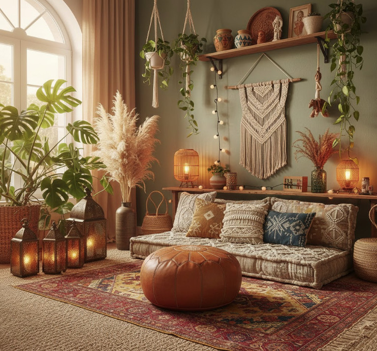 Essential Elements of Boho Home Decor