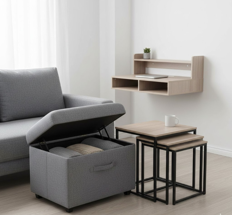 Floating Furniture for Better Flow