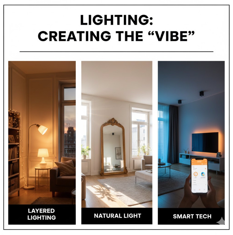 Lighting Creating the Vibe