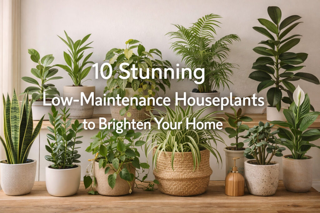 Low-Maintenance Houseplants