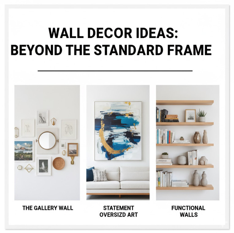 Wall Decor Ideas Beyond the Standard Frame