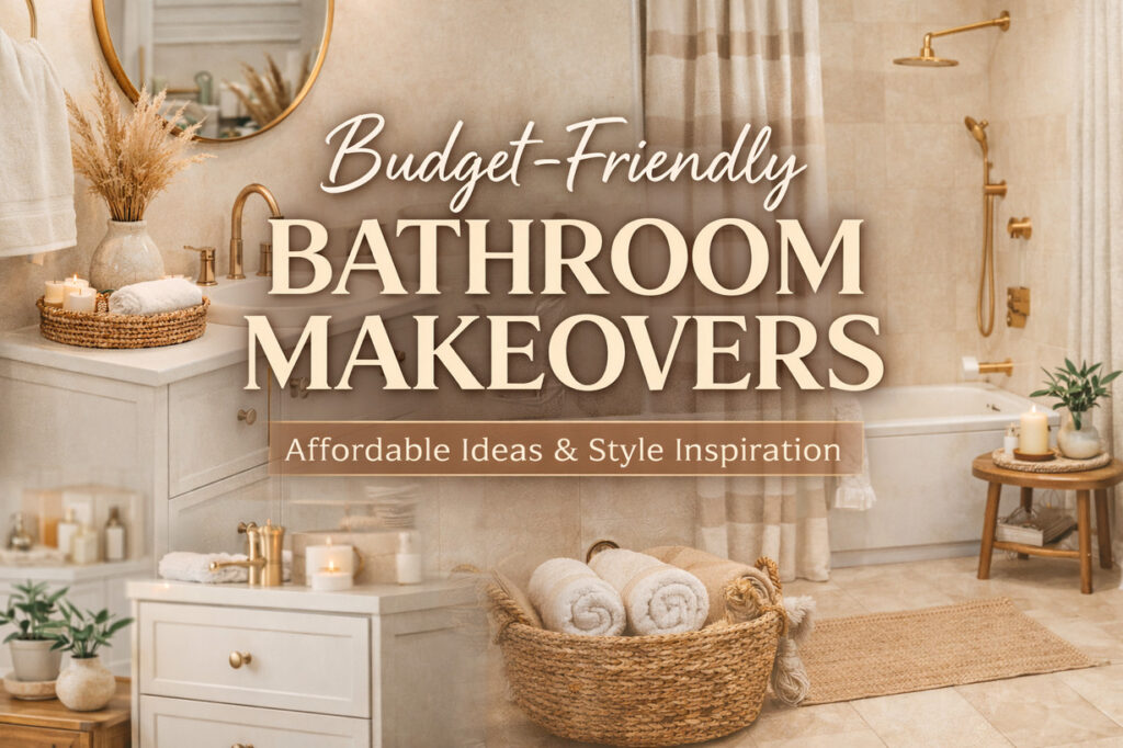 budget friendly bathroom makeovers