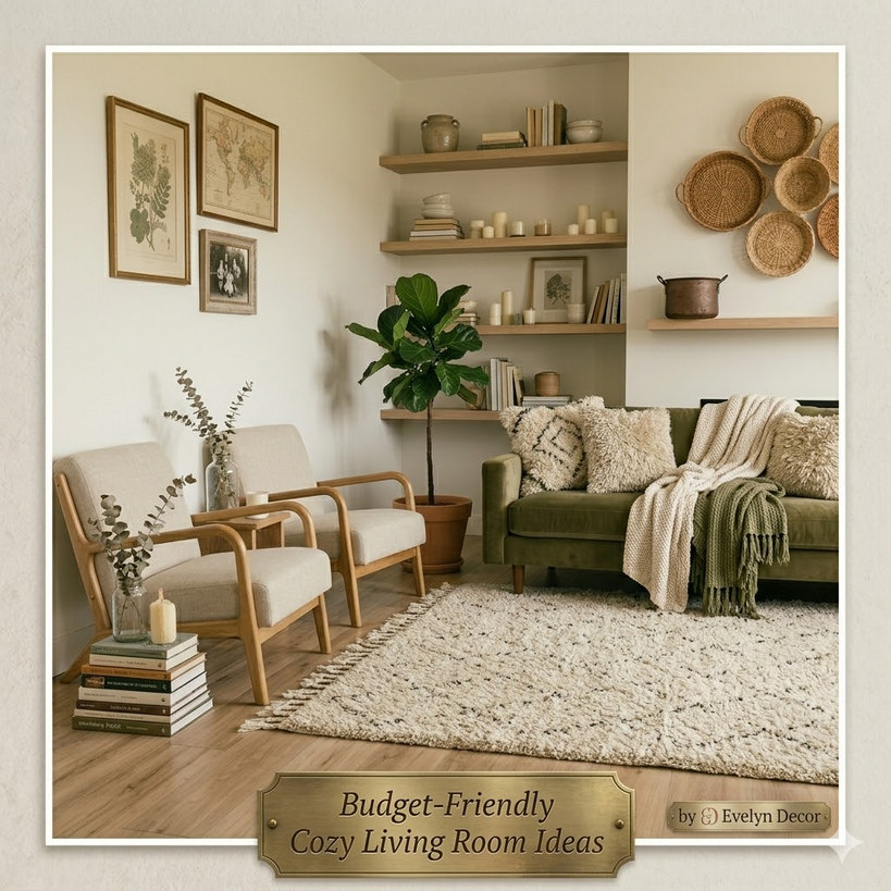 Budget-Friendly Cozy Living Room Ideas