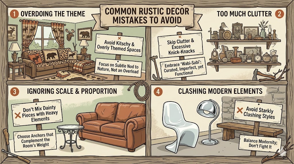 Common Rustic Decor Mistakes to Avoid