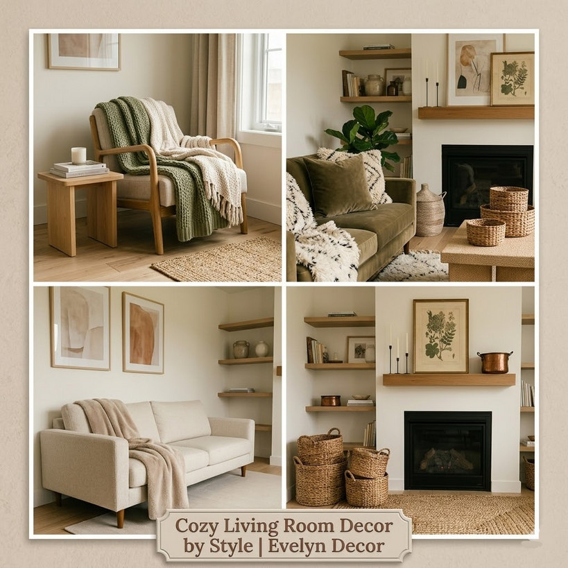 Cozy Living Room Decor by Style