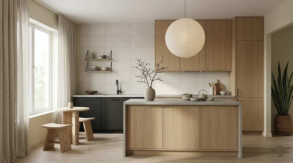 Japandi Interior Design Kitchen Ideas