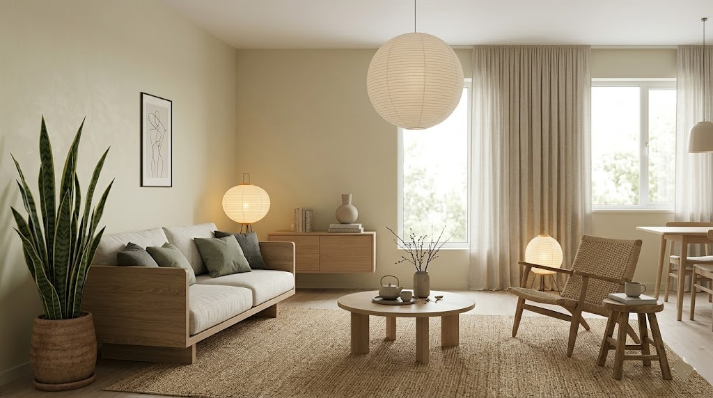 Japandi Interior Design Living Room Ideas