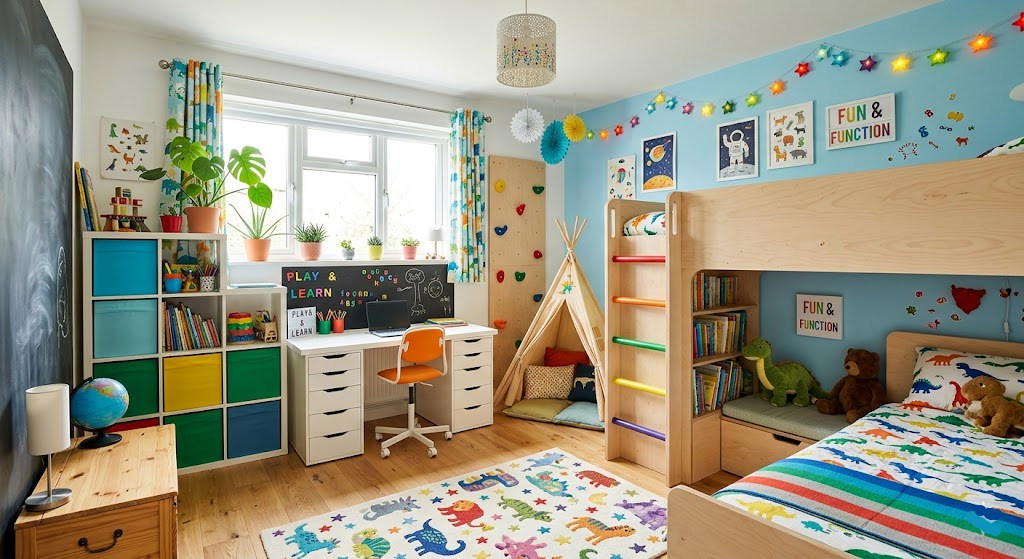 Kids Bedroom Design Ideas for Fun and Function