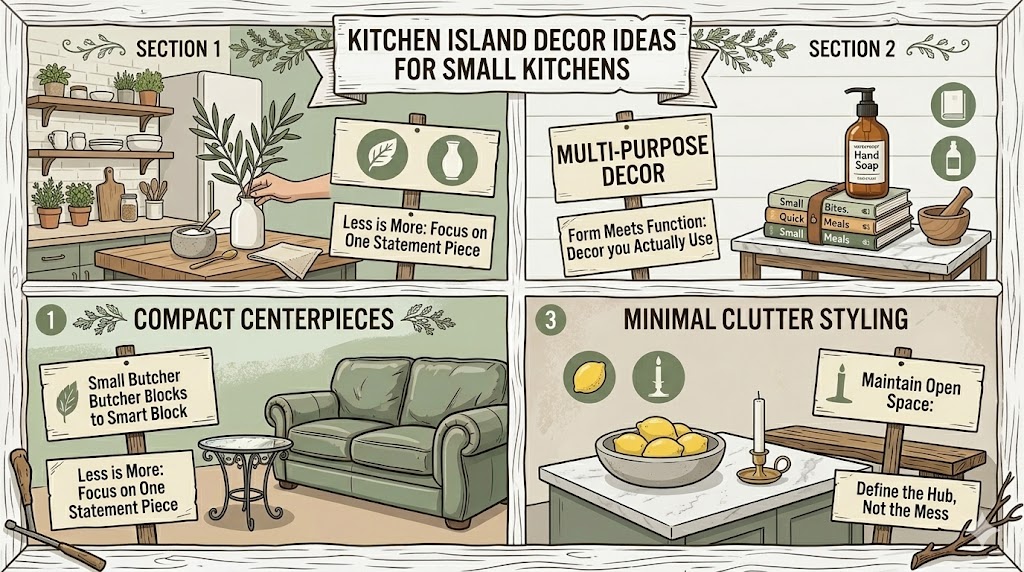 Kitchen Island Decor Ideas for Small Kitchens