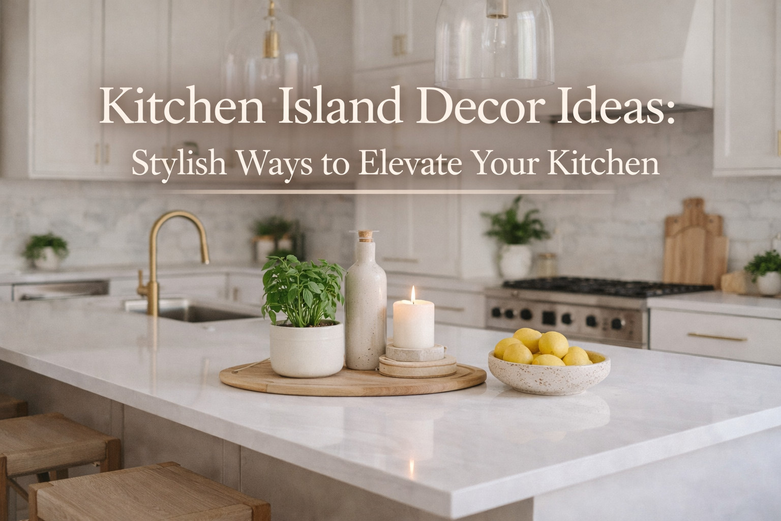 Kitchen Island Decor Ideas