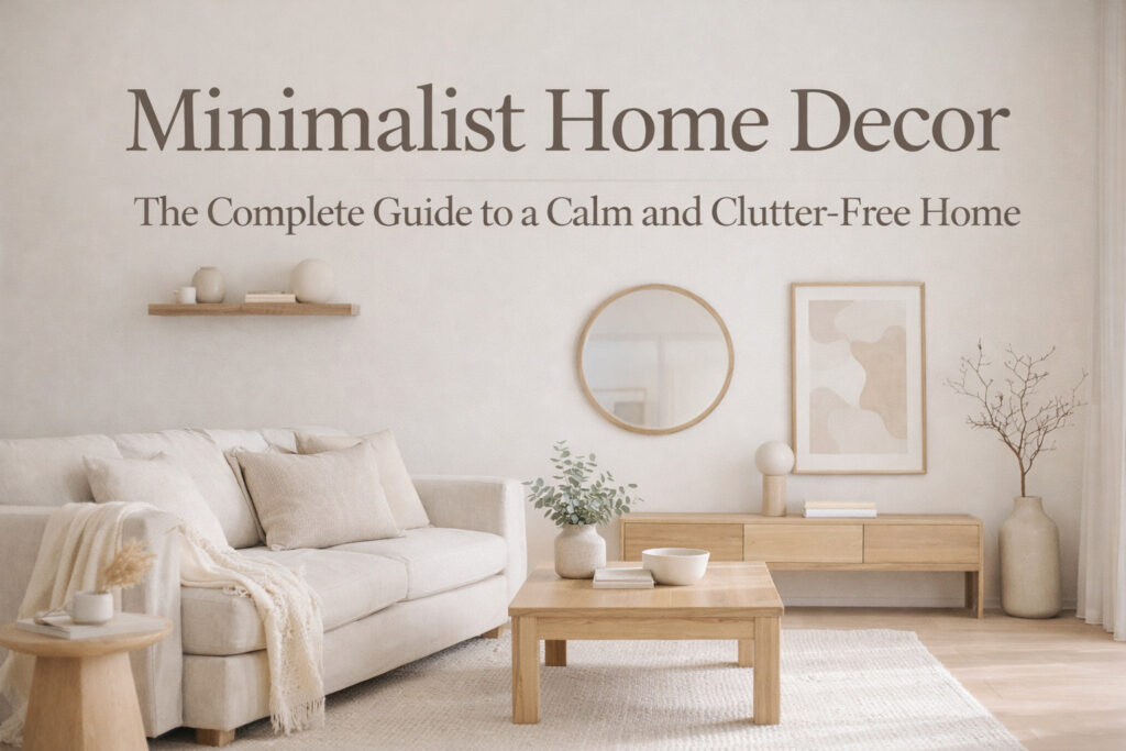 Minimalist Home Decor