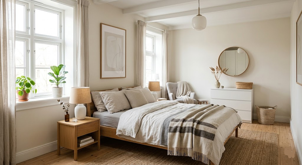 Scandinavian Bedroom Design Ideas for a Calm Interior