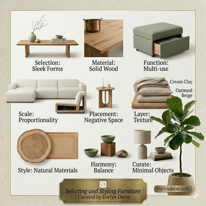 Selecting and Styling Furniture in Minimalist Home Decor