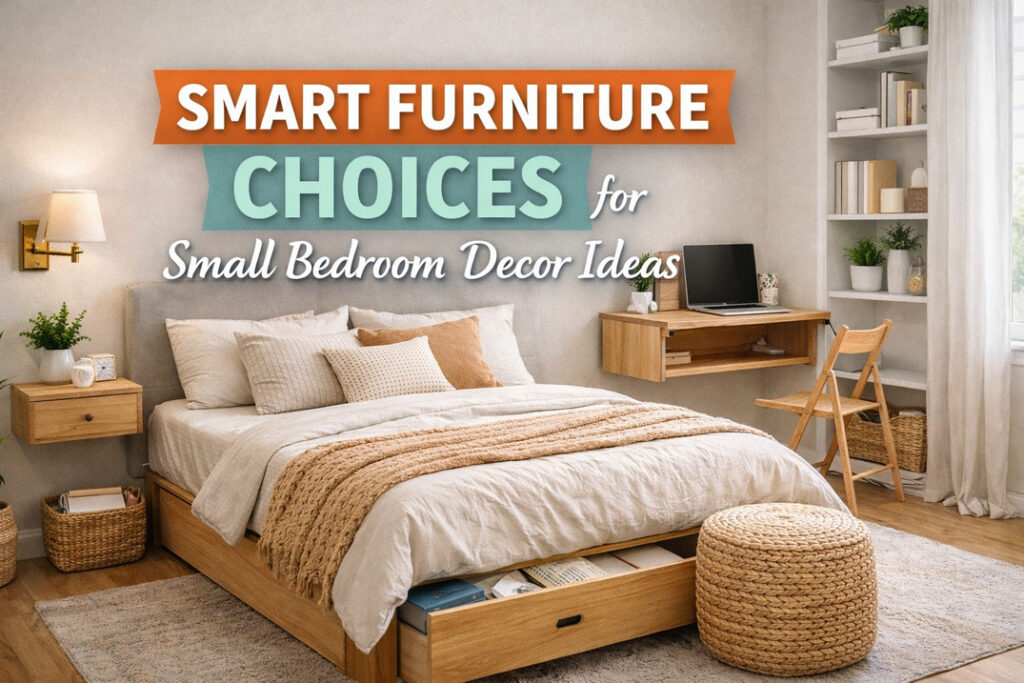 Smart Furniture Choices for Small Bedroom Decor Ideas