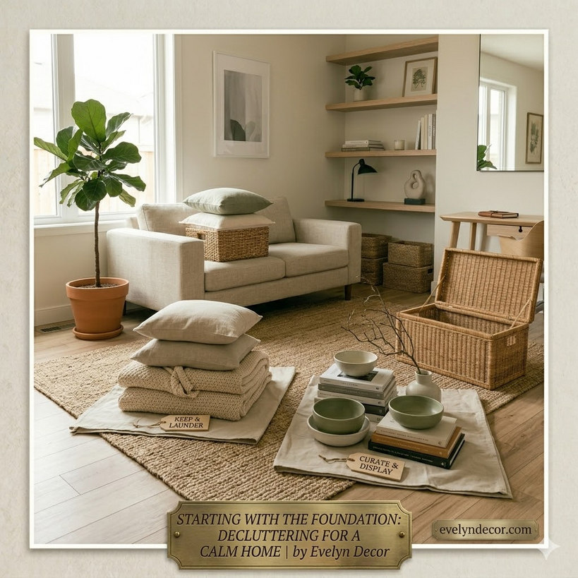 Decluttering for a Calm Home