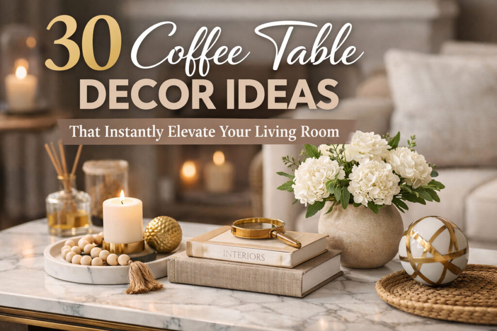 coffee table decor ideas