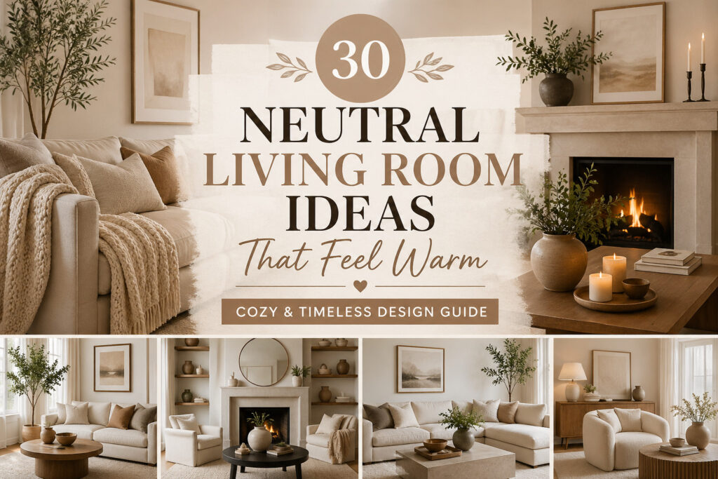 Neutral Living Room Ideas