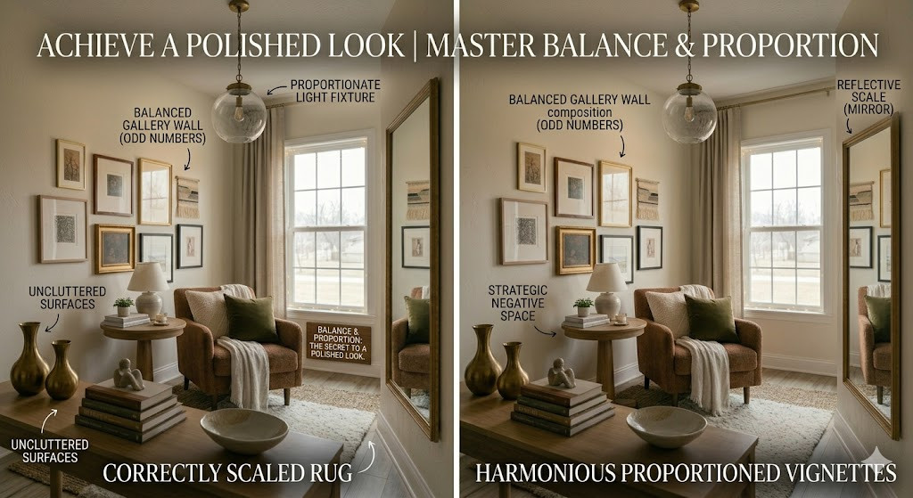 Balance and Proportion Home Decor