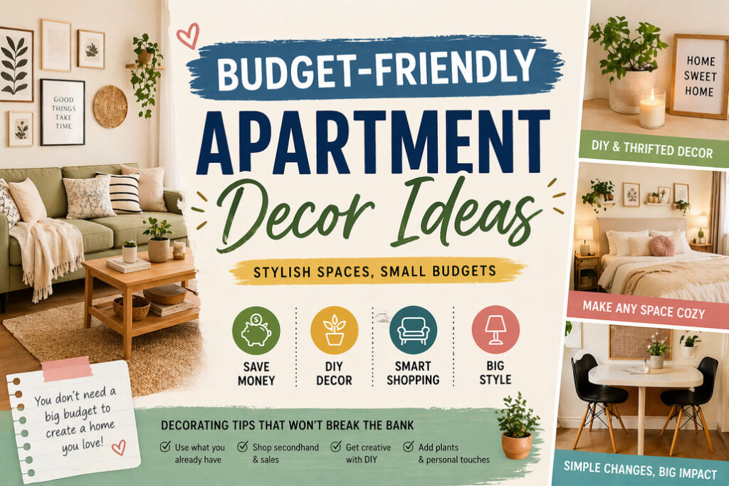 Budget-Friendly Apartment Decor Ideas