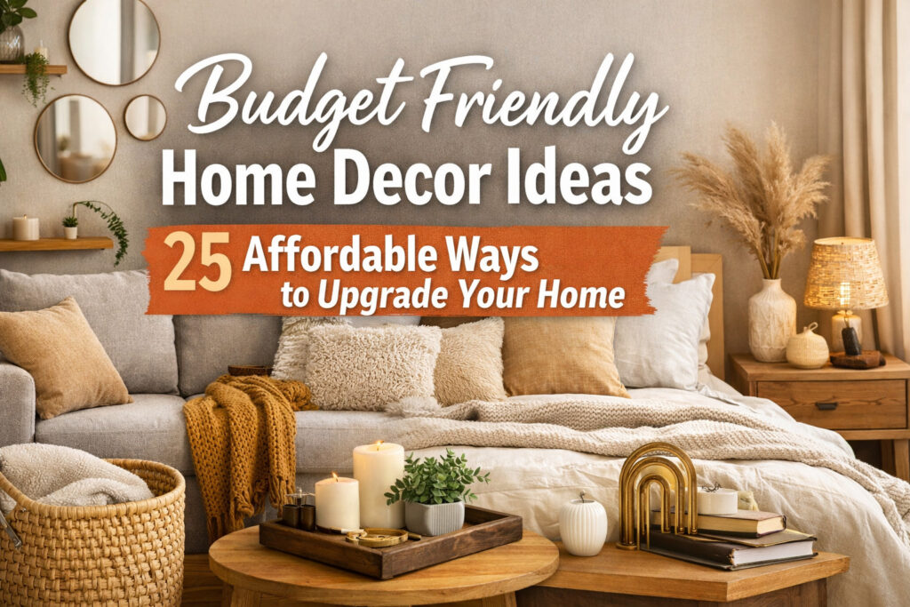 Budget Friendly Home Decor Ideas