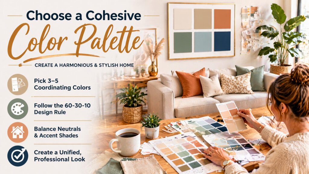 Choose a Cohesive Color Palette