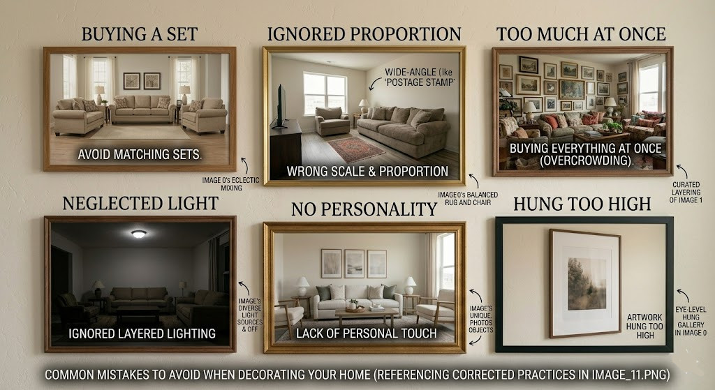Common Mistakes to Avoid When Decorating Your Home