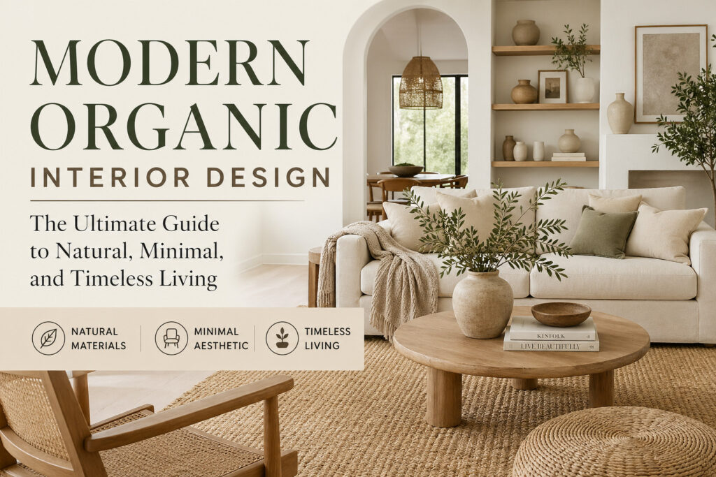 Modern Organic Interior Design