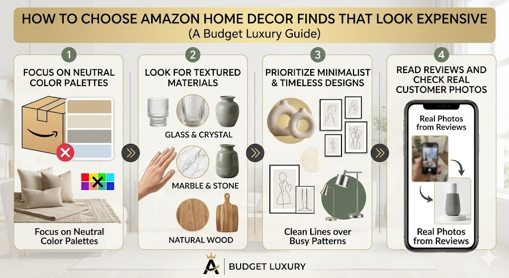 How to Choose Amazon Home Decor Finds That Look Expensive