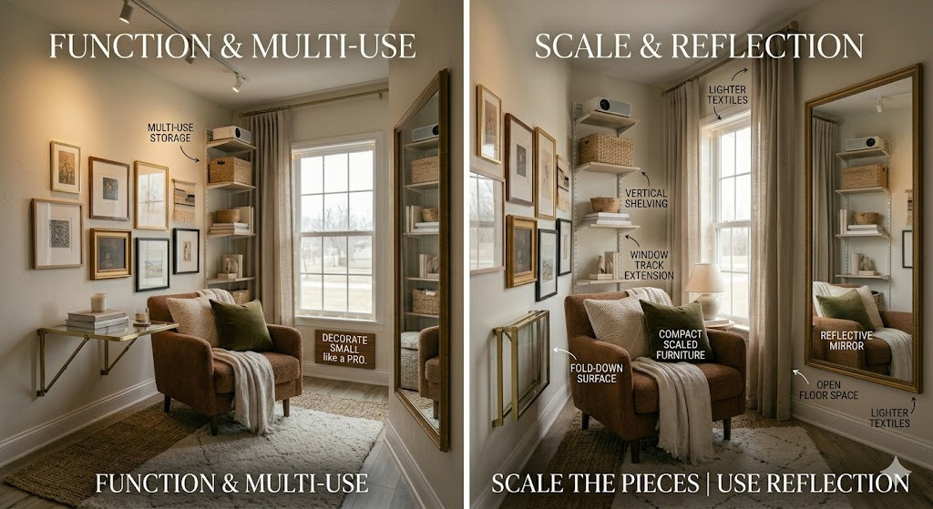 How to Decorate Small Spaces Like a Professional