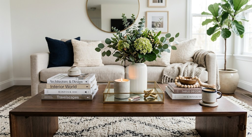 How to Style a Coffee Table Like a Pro