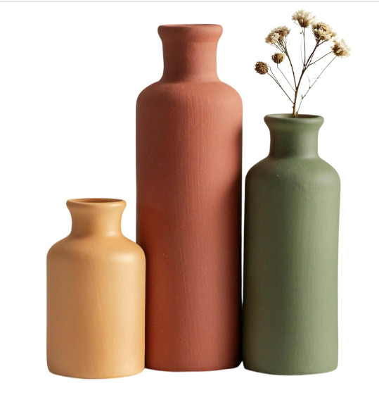 Modern Ceramic Vase Set