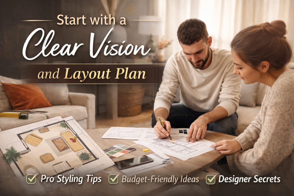 Start with a Clear Vision and Layout Plan