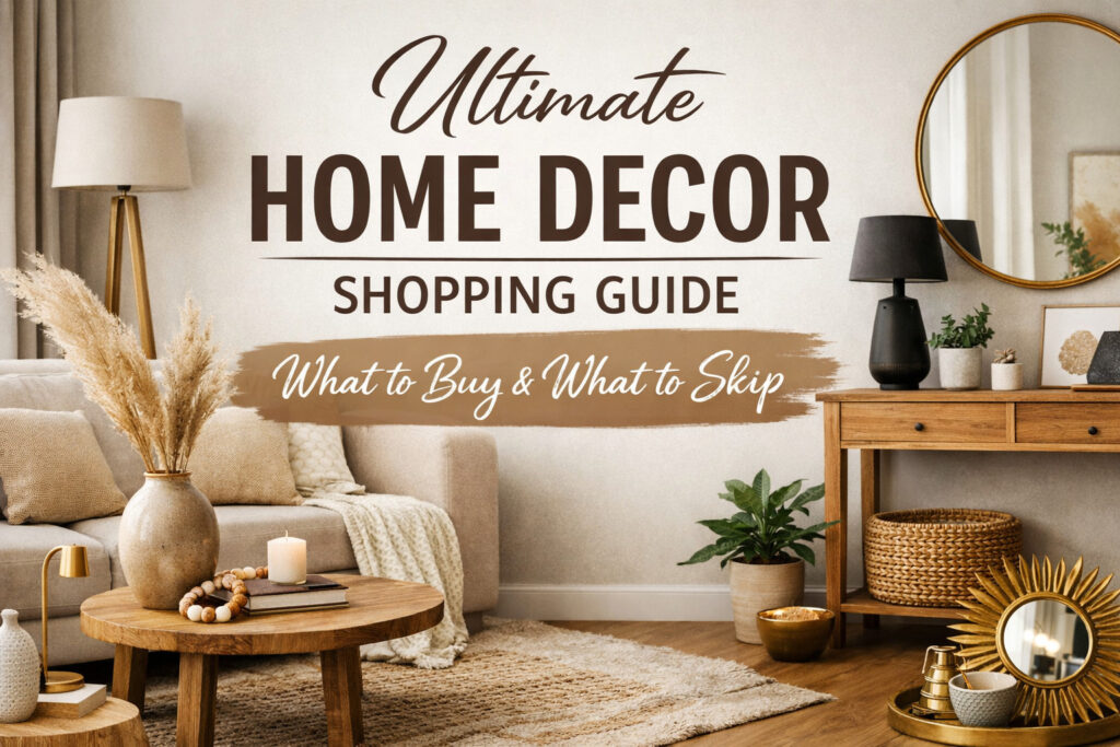 Home Decor Shopping Guide