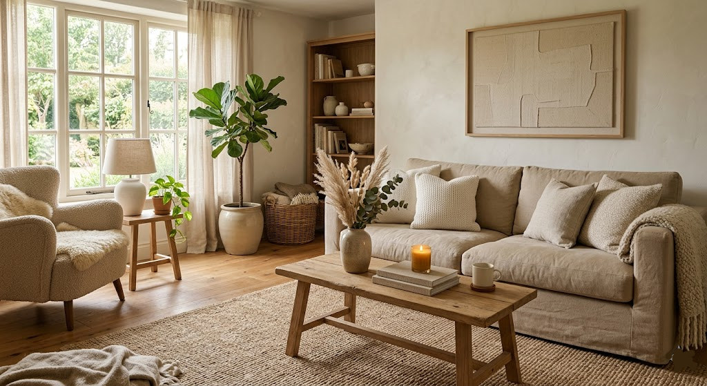 Beige Home Aesthetic Style
