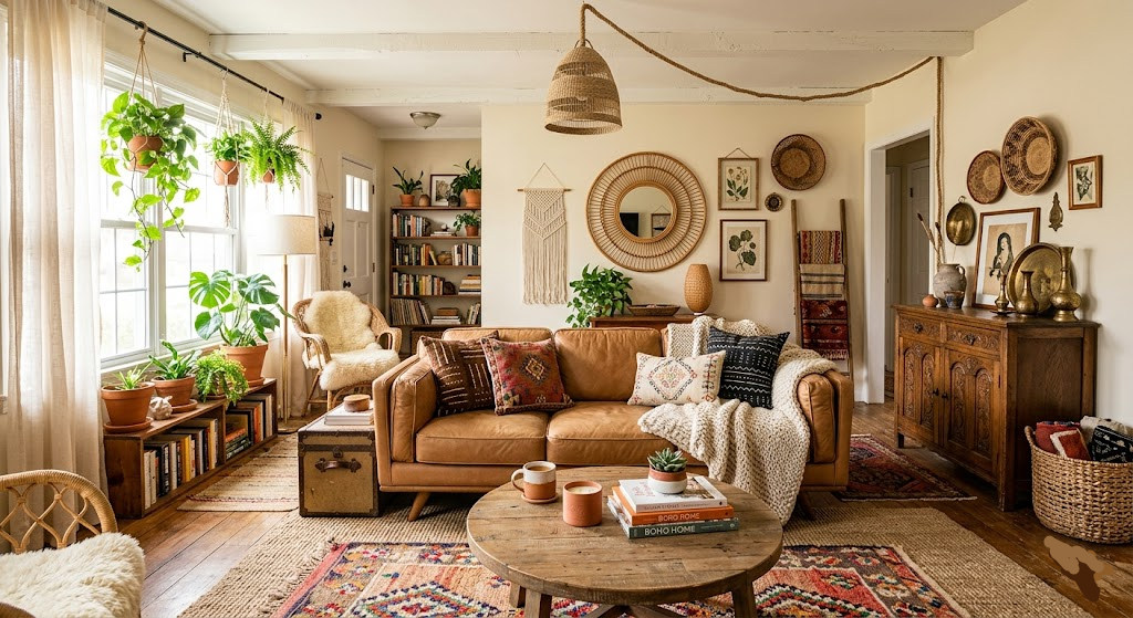 Boho Interior Design Style