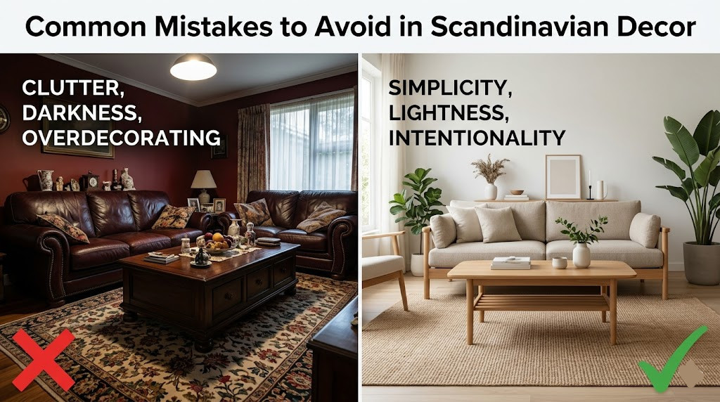 Common Mistakes to Avoid scandinavian decor