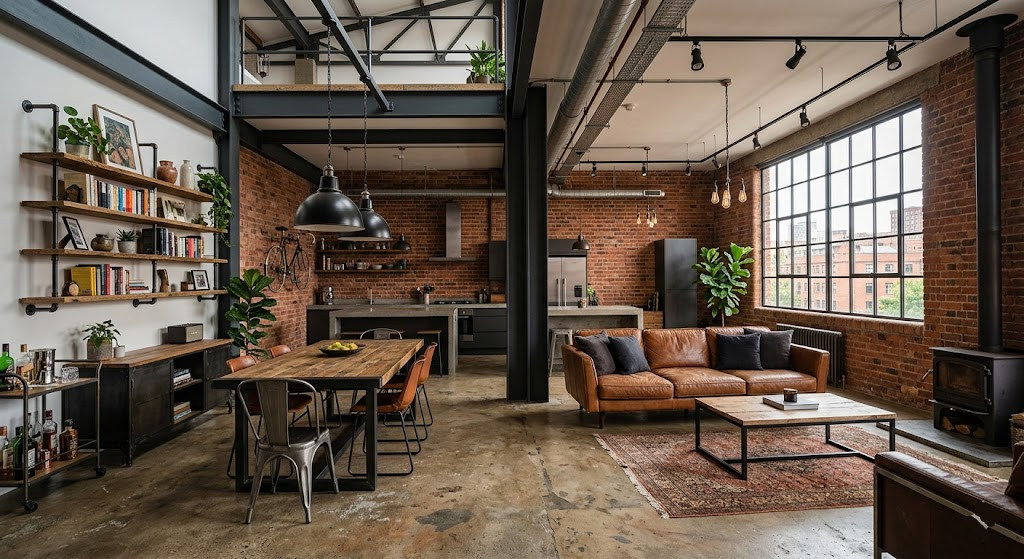 Industrial Interior Design Style
