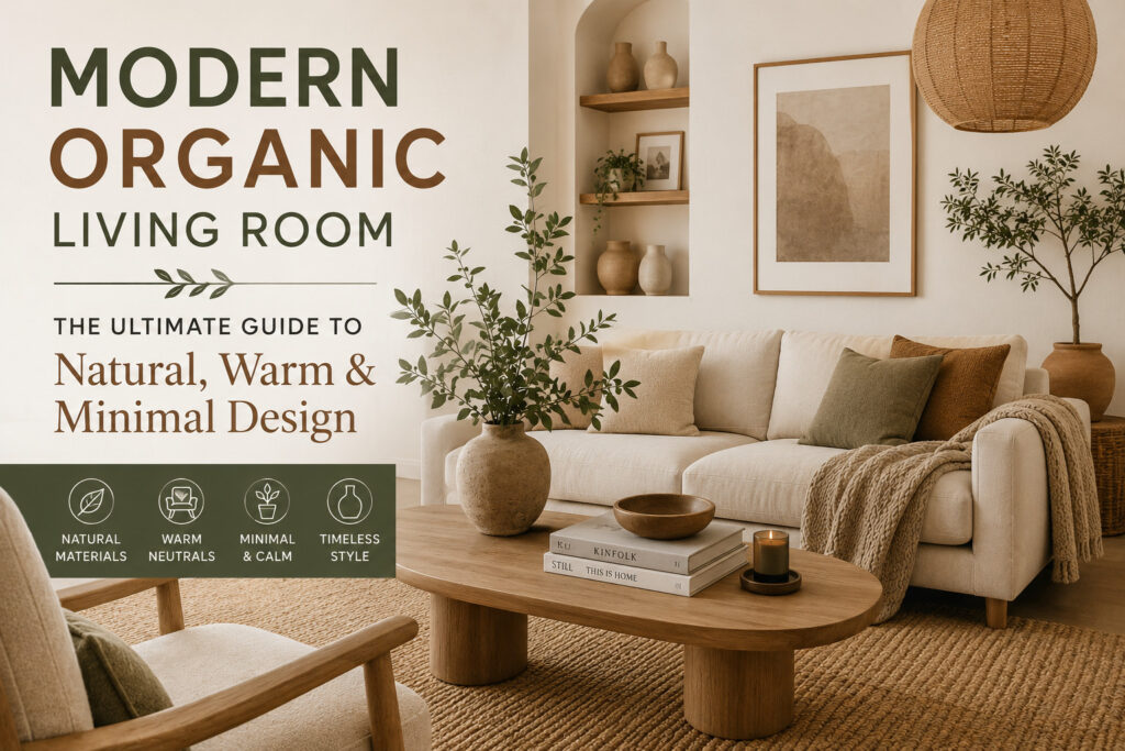 Modern Organic Living Room