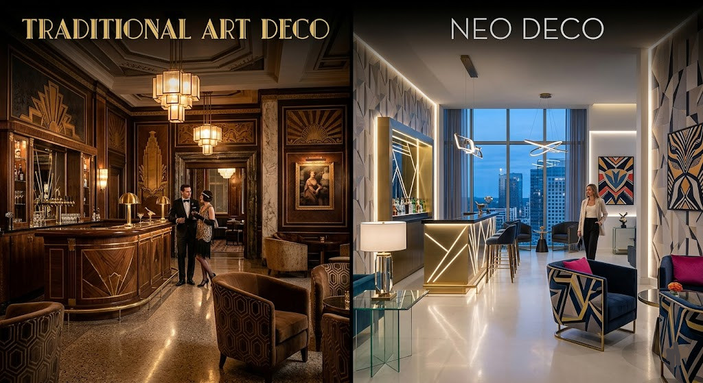 Neo Deco vs Traditional Art Deco