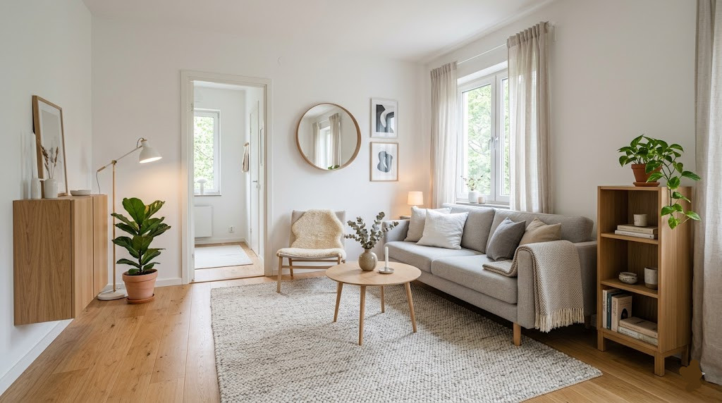 Scandinavian Living Room Ideas for Small Spaces
