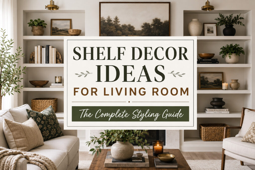 Shelf Decor Ideas for Living Room