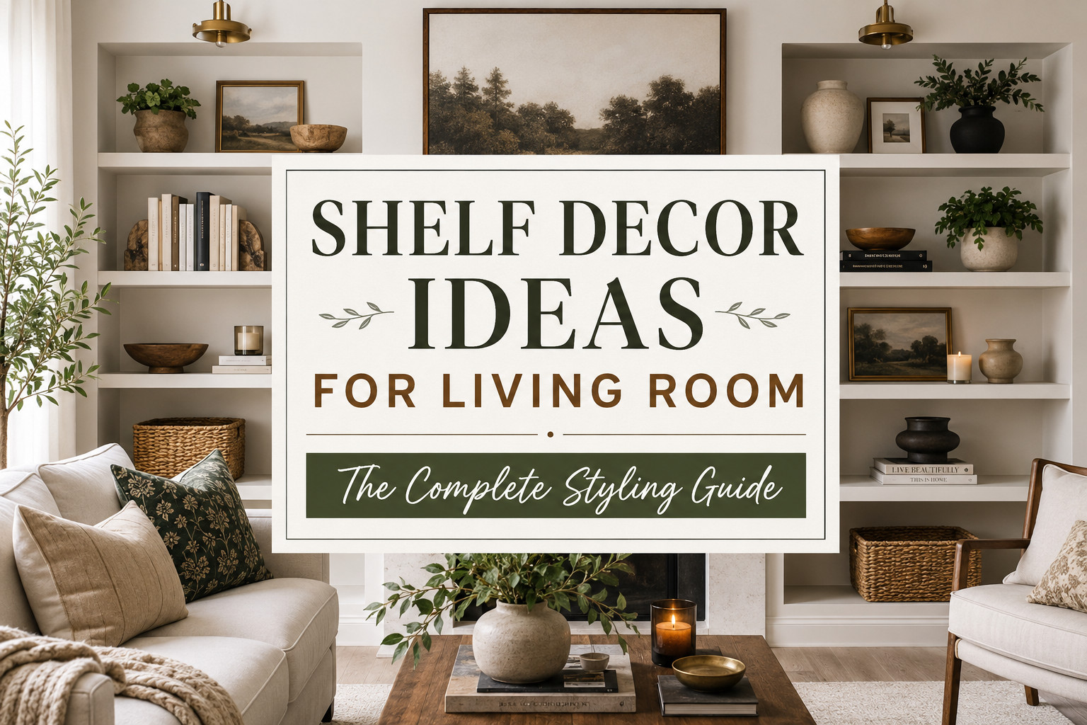 Shelf Decor Ideas for Living Room