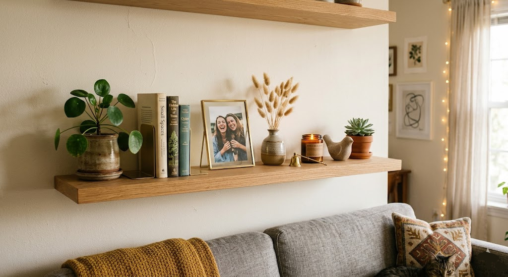 Small Apartment Shelf
