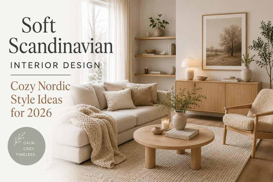 Soft Scandinavian Interior Design