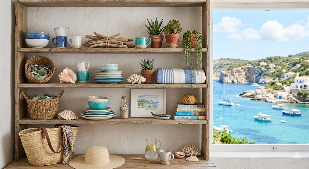 Summer Coastal Shelves