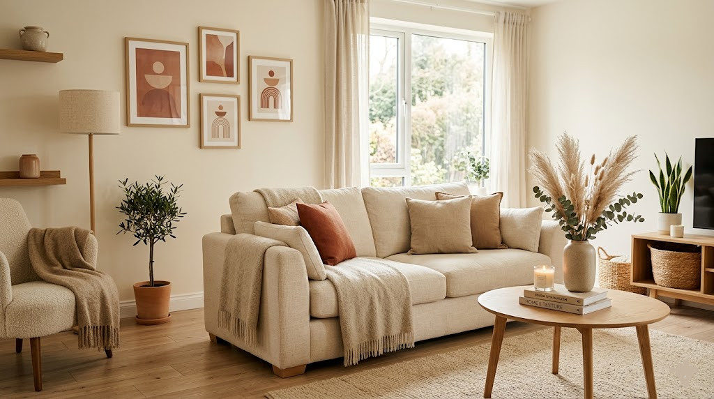 Warm Minimalist Living Room Ideas