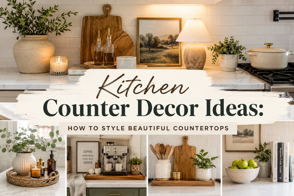 Kitchen Counter Decor Ideas