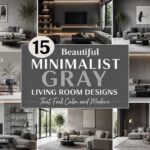 Minimalist Gray Living Room Designs